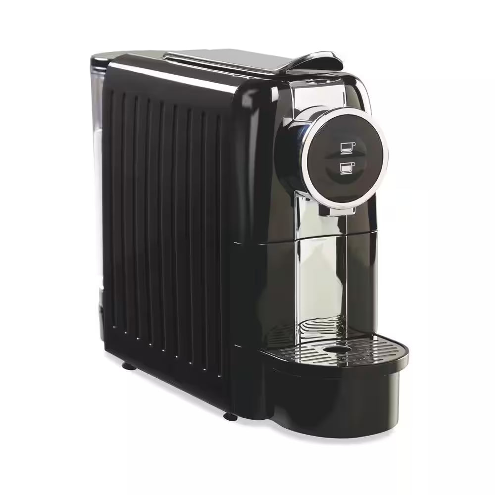 1-Cup Black Espresso Machine