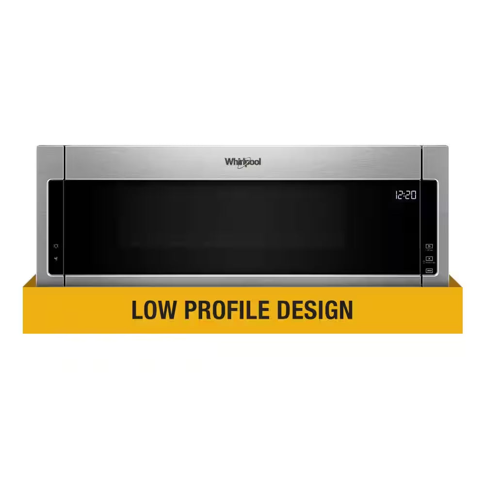 1.1 Cu. Ft. over the Range Low Profile Microwave Hood Combination in Stainless Steel