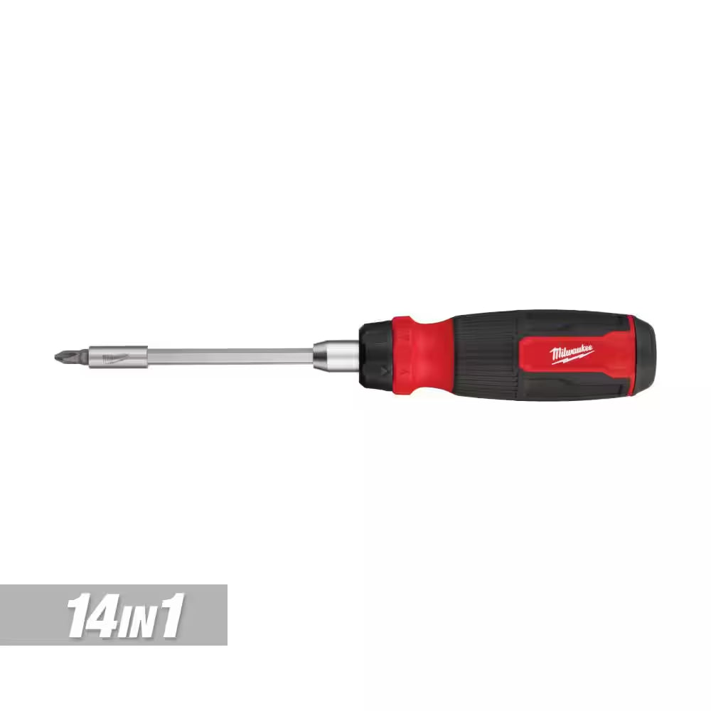 14-In-1 Ratcheting Multi-Bit Screwdriver