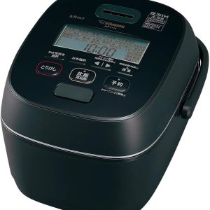 Zojirushi NW-PT10-BZ Rice Cooker, Pressure Induction Cooking Jar 100V Only Japanese Only Shipped from Japan (1L Black (NW-PT10-BZ))