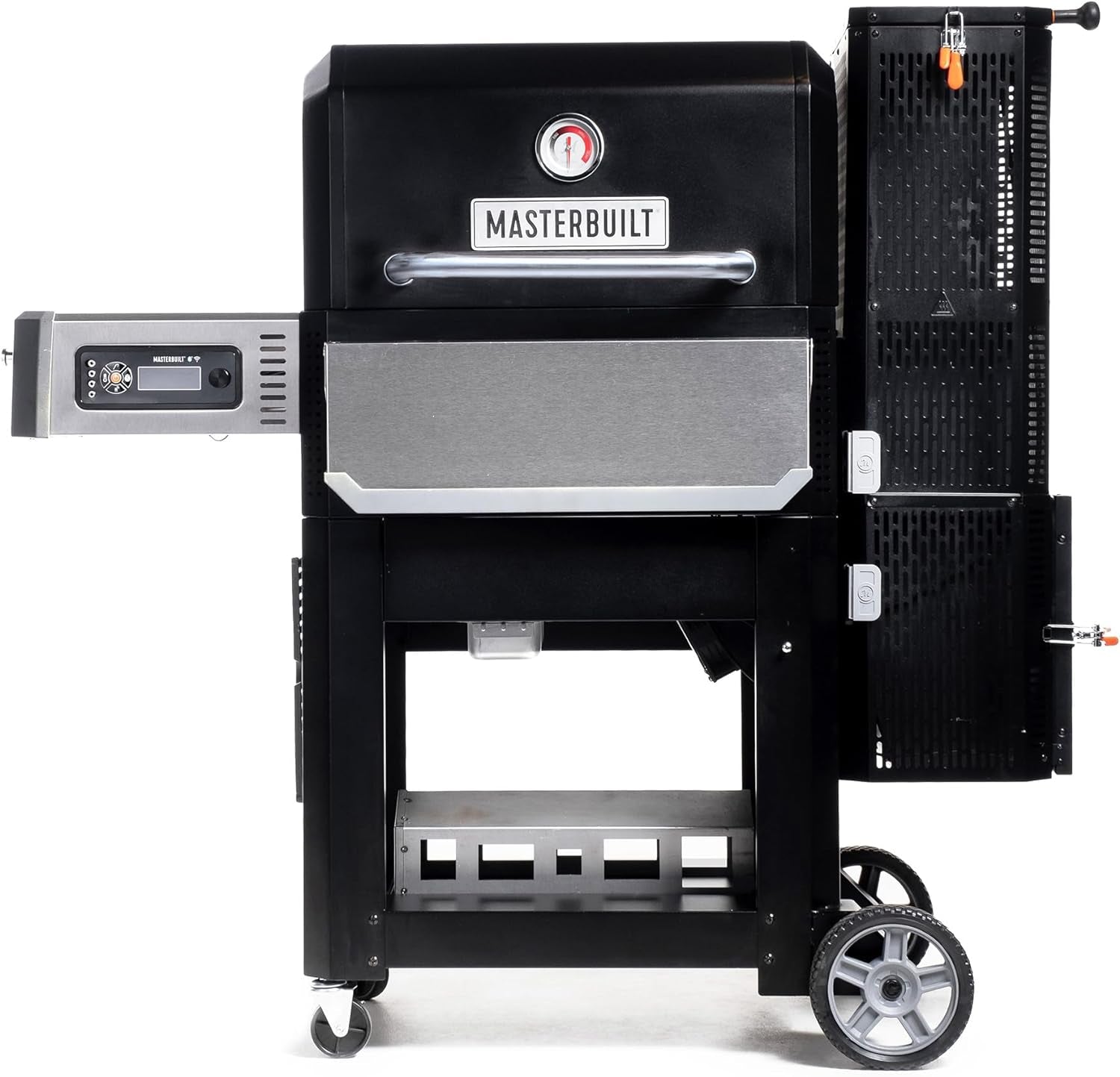 ® Gravity Series® 800 Digital Charcoal Grill, Griddle and Smoker with Digital Control, App Connectivity and 800 Cooking Square Inches in Black, Model MB20040221