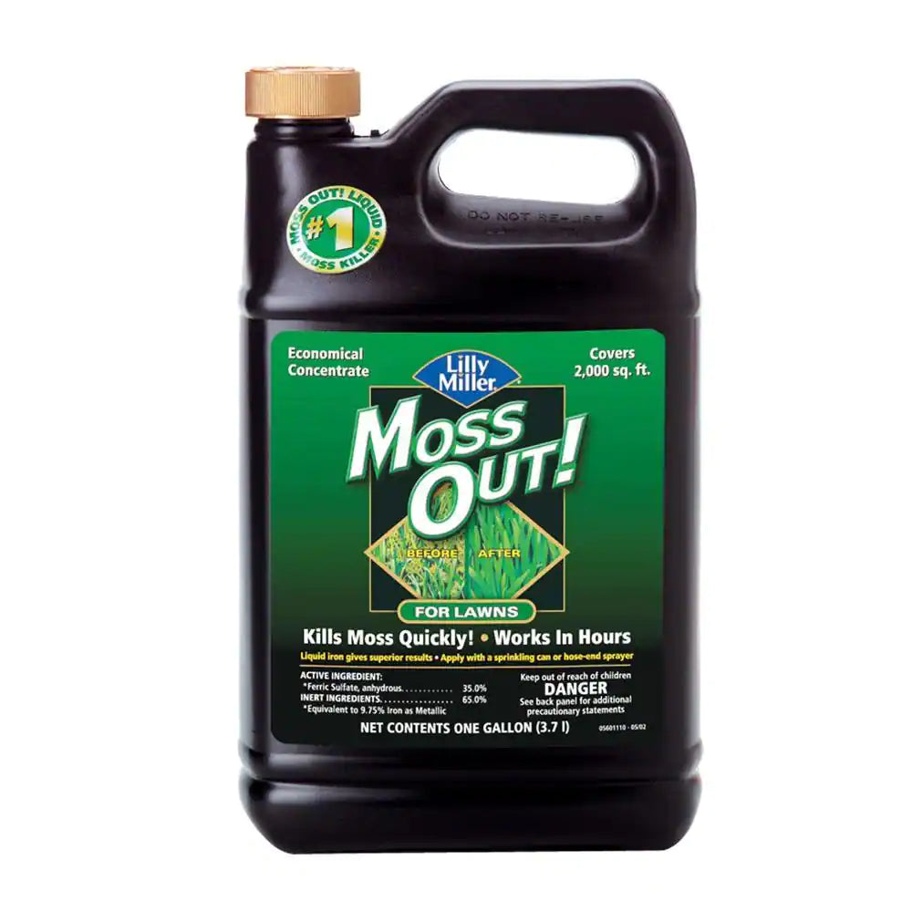 1 Gal. 2,000 Sq. Ft. Lawn Moss Killer Concentrate