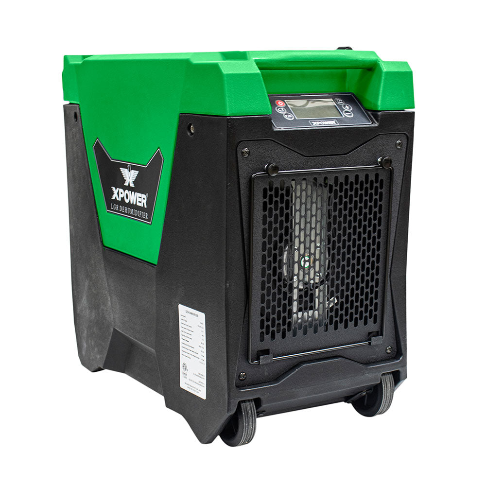 Xpower XD-85L2-Green 145-Pint LGR Commercial Dehumidifier Green w/ Purge Pump