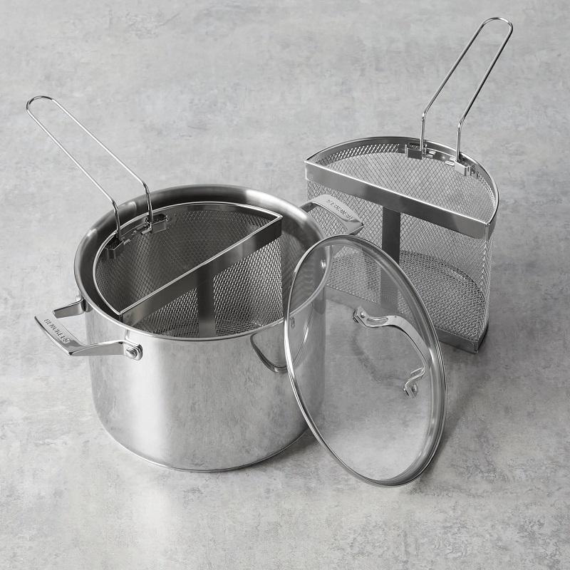 Zwilling 8.5-QT Stainless Steel Pasta Pot With Lid And Strainer