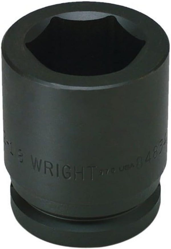 1-1/2" Drive 6 Point Standard Impact Socket - 4-1/2"